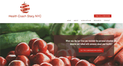 Desktop Screenshot of healthcoachstacynyc.com